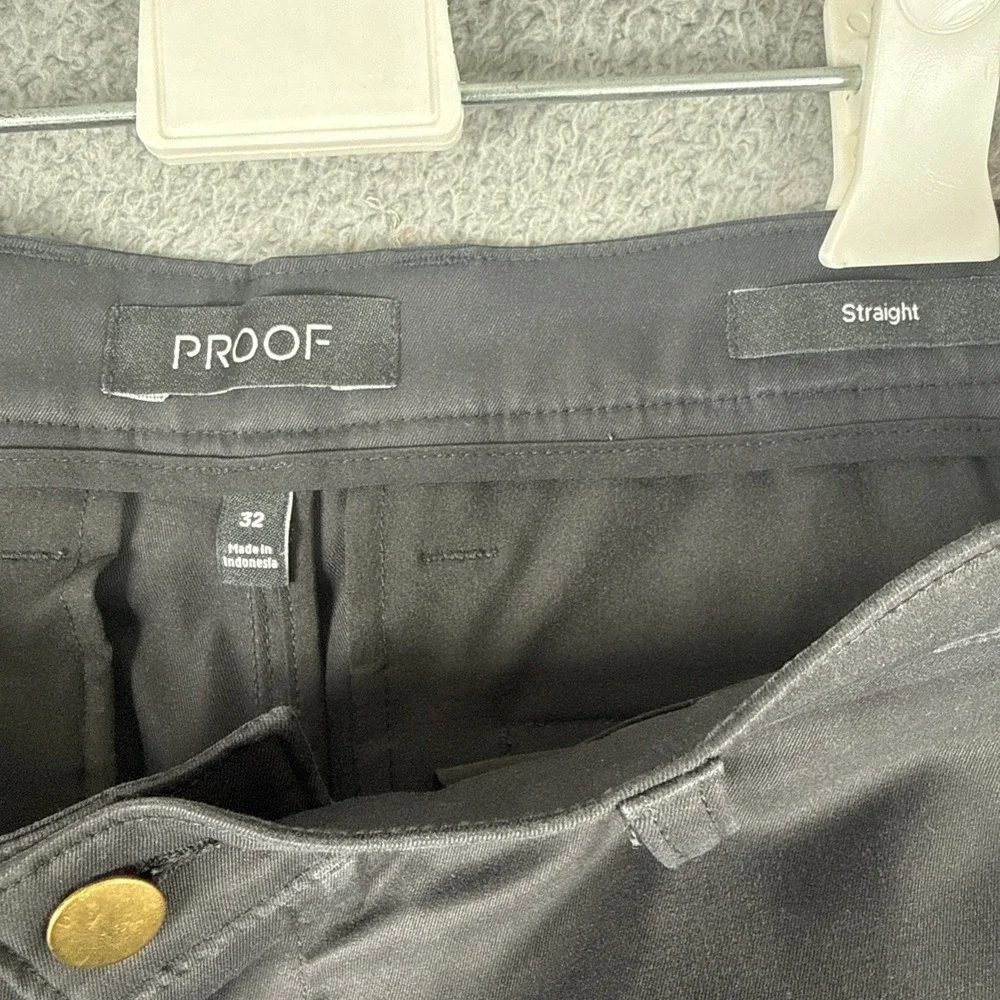 Proof Pants Mens 32x32 Black Performance Stretch Lightweight  Huckberry